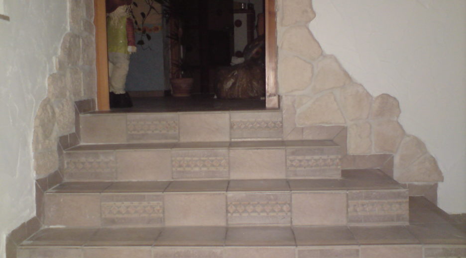 Türrahmen aus Stein gestalten